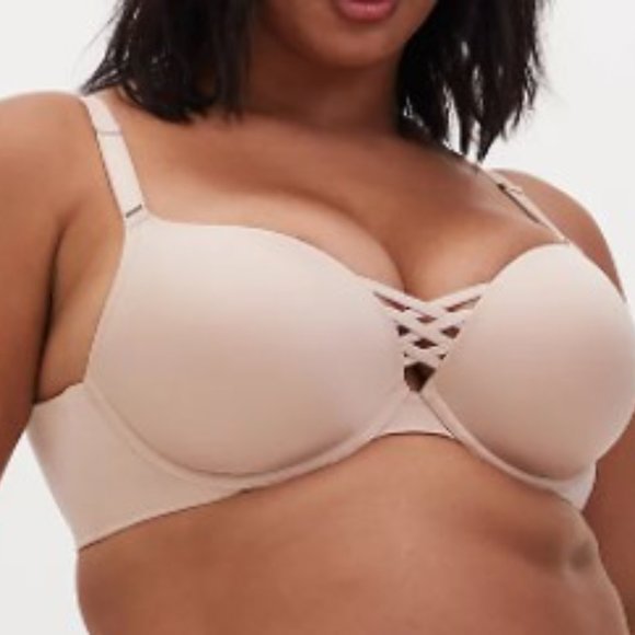 TORRID 44D  XO PUSH-UP PLUNGE BRA - Picture 6 of 7